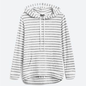 Market & Spruce Perine Pocket Hooded Knit Top, size M